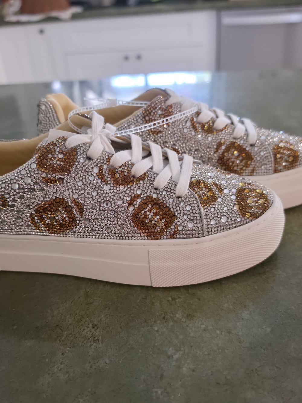 Football Betsey Johnson Women's Sneakers 7.5